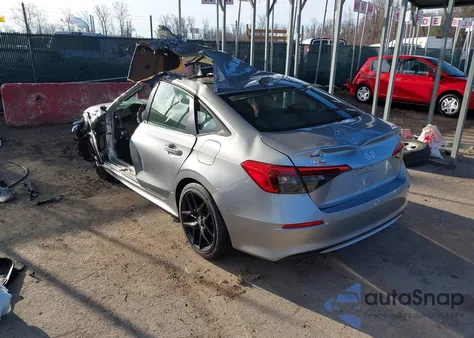 2024 Honda Civic Sport из США, поврежденный, VIN 2HGFE2F55RH559841